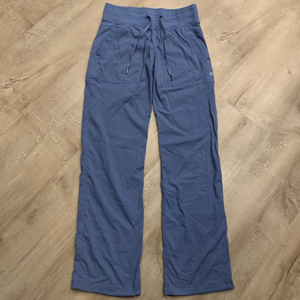 Lululemon Dance Studio Mid-Rise Pants Regular Women's 6 Oasis Blue LW5ENOR